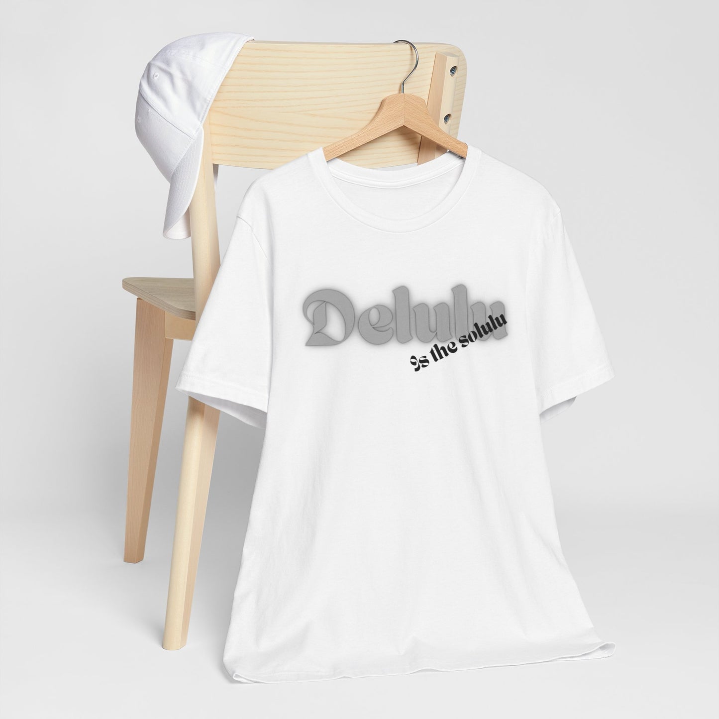 Delulu state of mind Unisex Jersey Short Sleeve Tee. Back to school shirt for middle school boys and girls