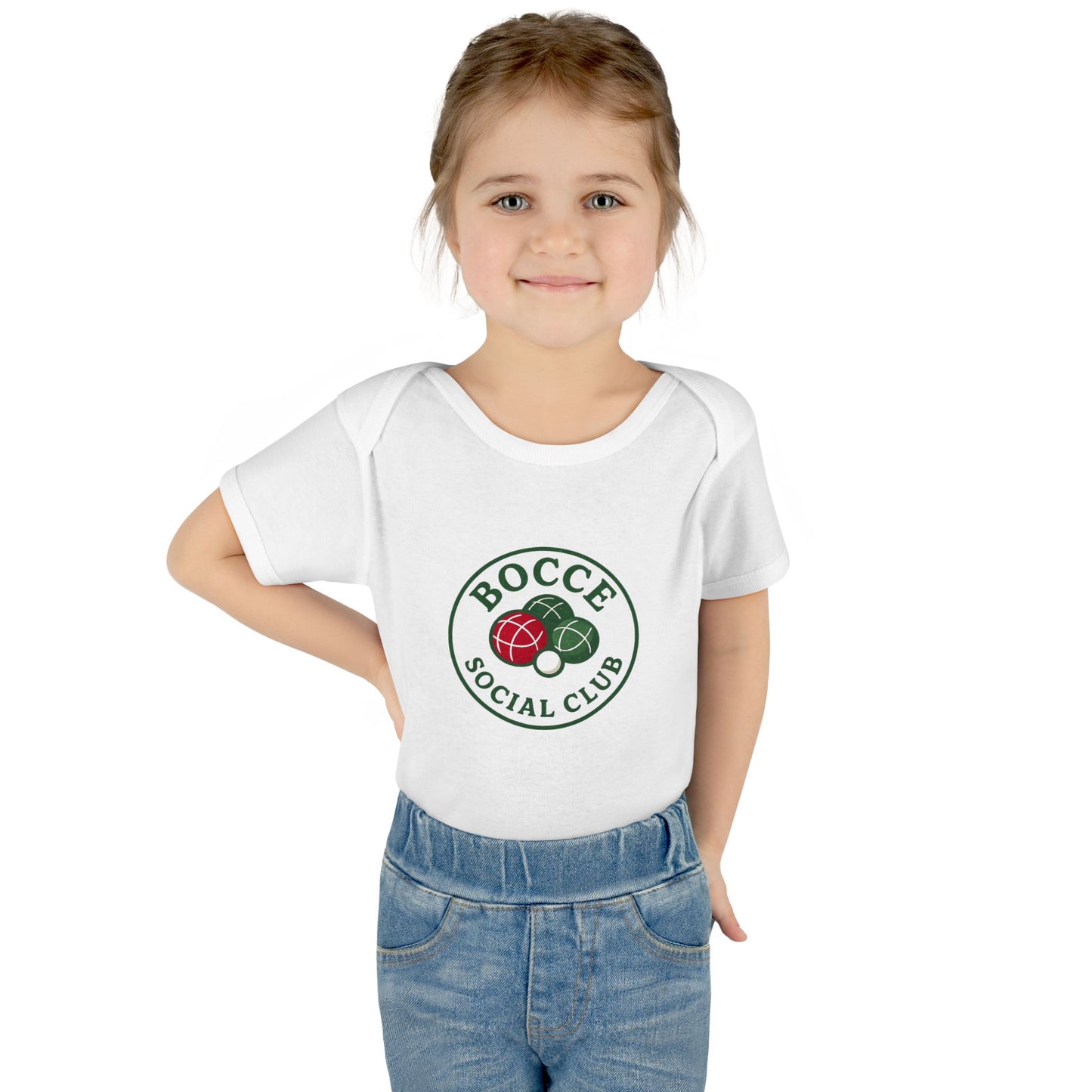 Bocce Social Club Baby Bodysuit, Infant Cute Outfit, Baby Shower Gift, Funny Baby Clothing, Newborn Onesie, Playdate Attire