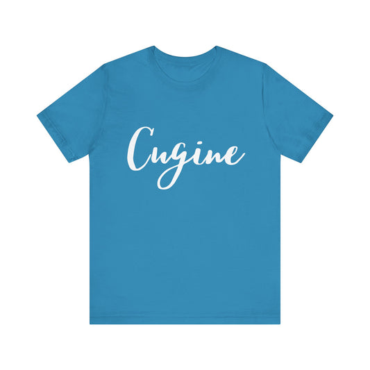 Cugine, cousin, Italian , Short Sleeve Tee
