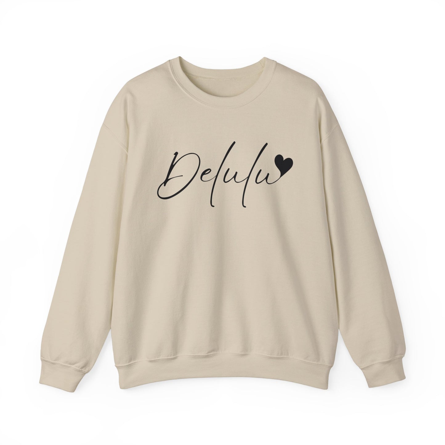 Delulu trendy middle school boy and girl Unisex Heavy Blend™ Crewneck Sweatshirt.delulu style shirt coquette .sweatshirts for boys girl birthday Christmas