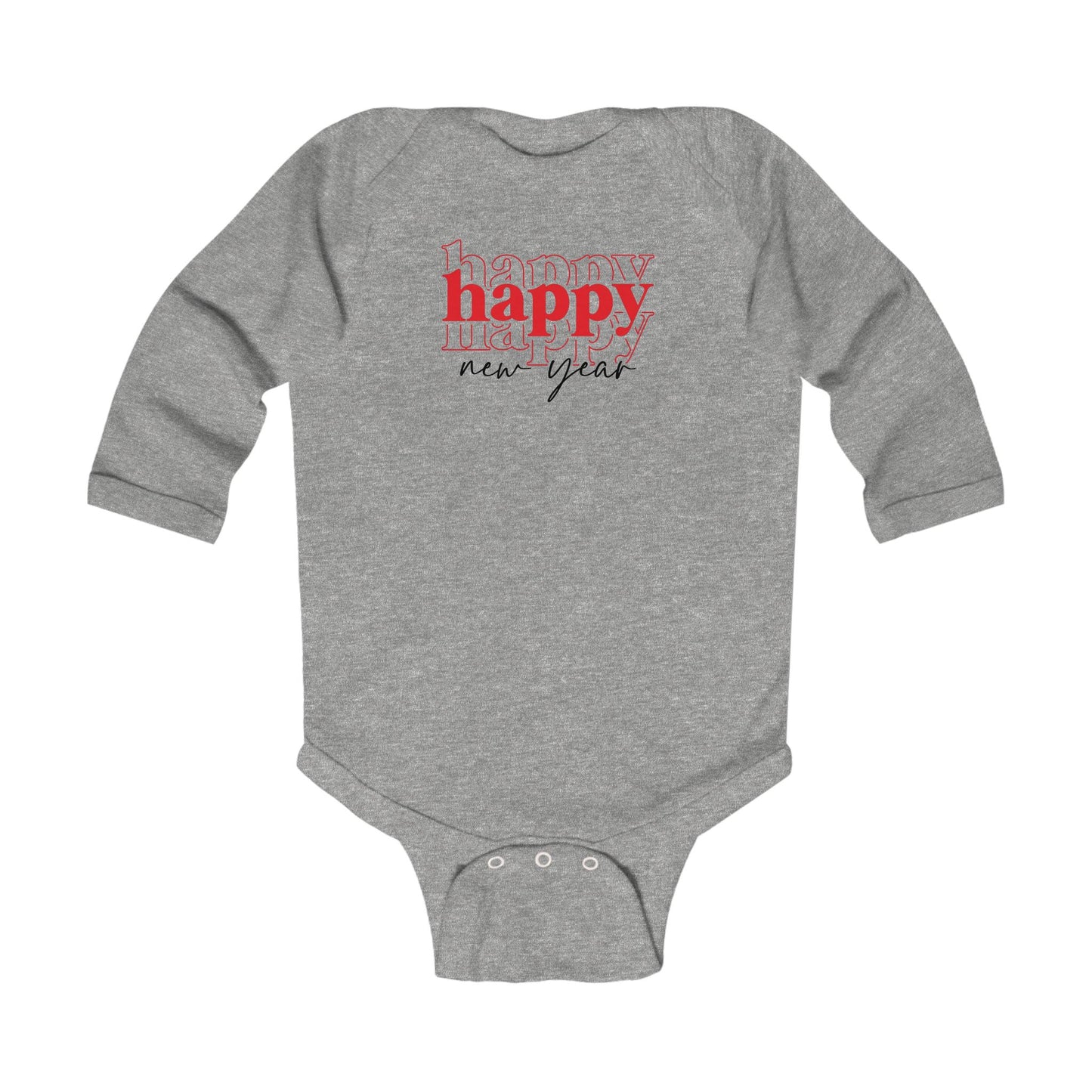 Happy New Year Baby Bodysuit, New Year's Eve Baby Outfit, Baby body suit, NYE Baby Clothes, Winter Infant Jumpsuit