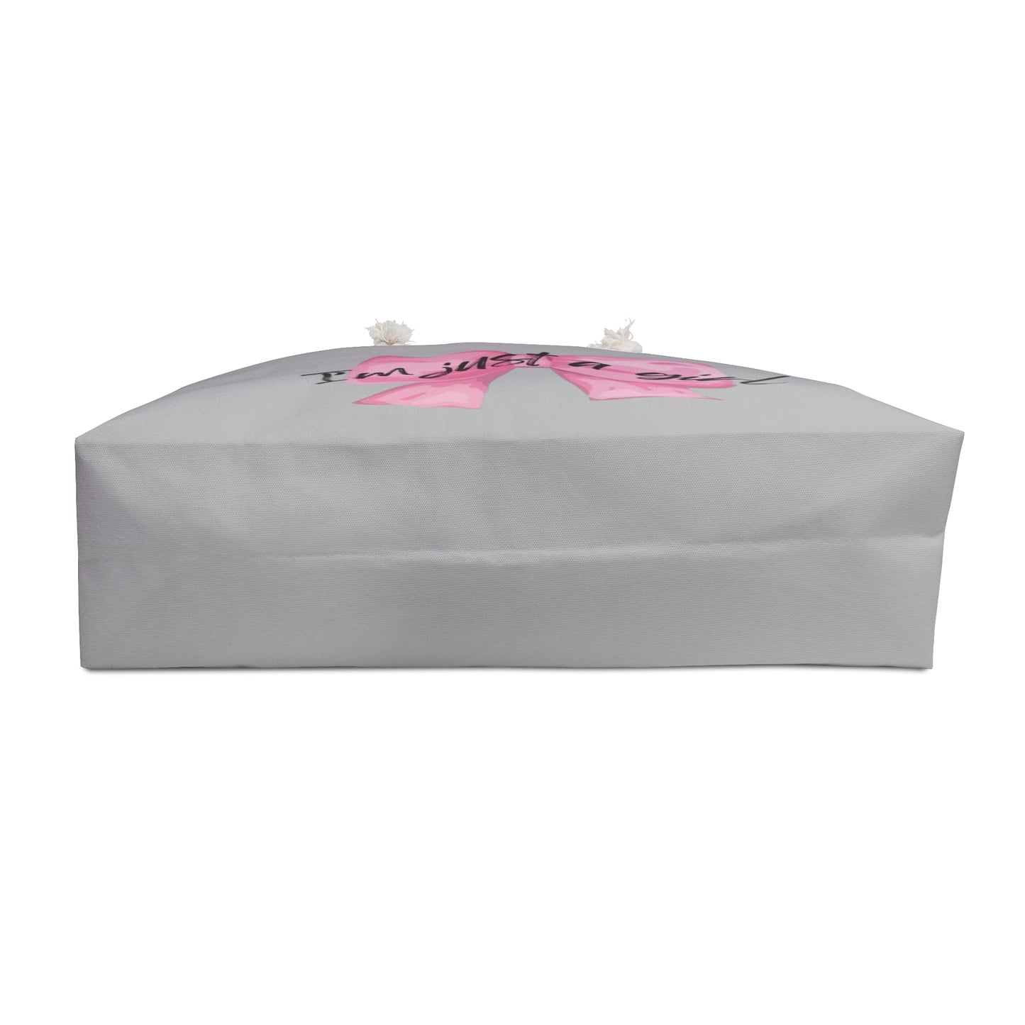 I am just a girl Coquette Weekender Bag, Stylish Tote for Travel, Overnight Bag, Large Weekend Purse, Carry-On Luggage, Floral Print