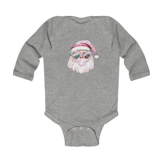 Cool Santa with Sunglasses Infant Bodysuit | Christmas Baby Romper