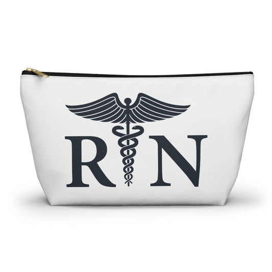 RN Gift Nurse Makeup Bag - Medical Professional Accessory Bag