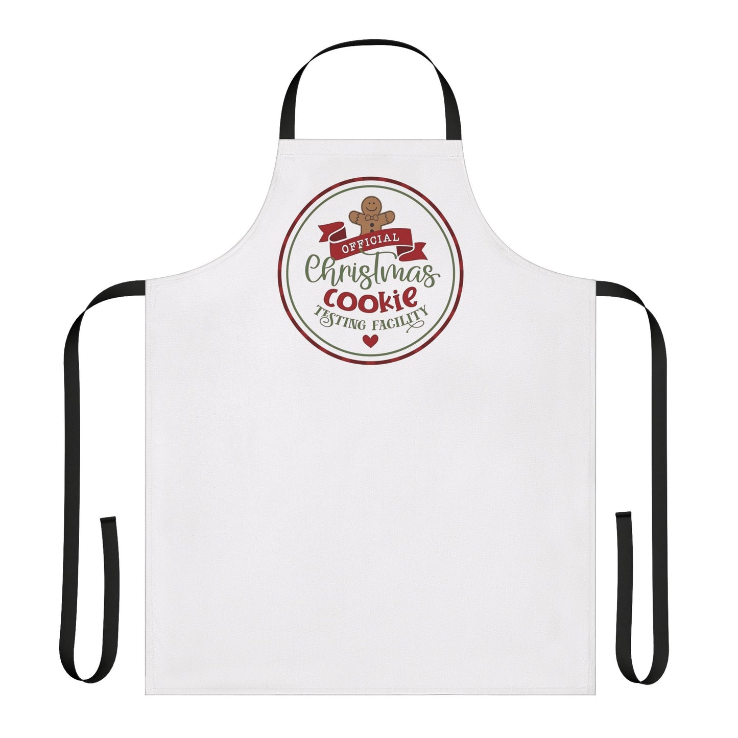 Christmas baking apron , baking cookies, cookies for Santa, holiday apron, Merry Christmas gift