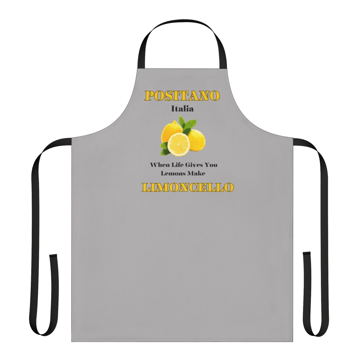 Italian kitchen apron, Positano Italy, baking gift, birthday gift, Kitchen apron