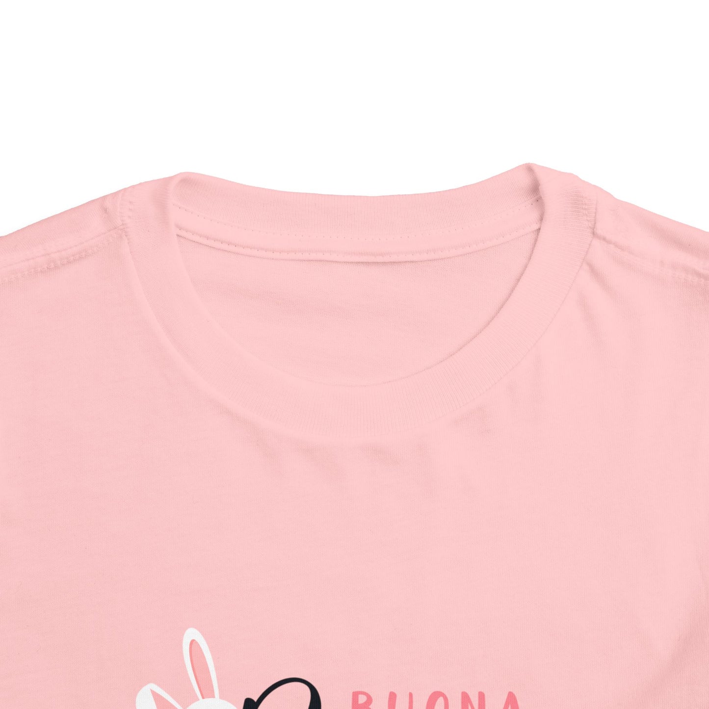 Easter Toddler Tee, Soft Cotton Short Sleeve, Cute Spring Shirt, Kids Easter Outfit, Buona Pasqua Design
