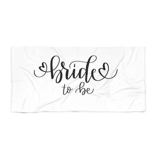 Perfect summer bride to be Beach Towel, summer gifts, Bachelorette gift, towels, pool party favors