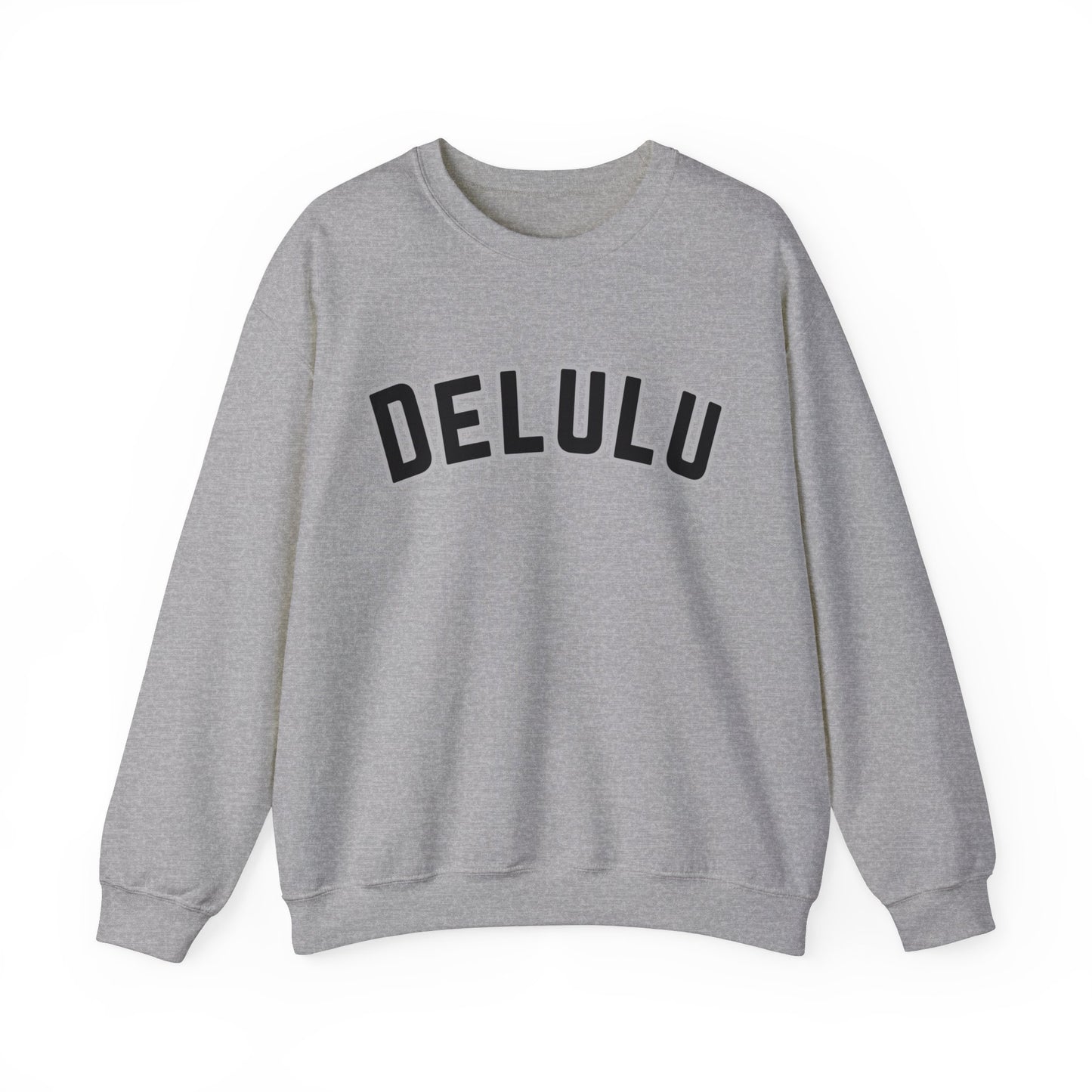 Delulu trendy middle school boy and girl Unisex Heavy Blend™ Crewneck Sweatshirt.delulu style shirt coquette .sweatshirts for boys girl birthday Christmas