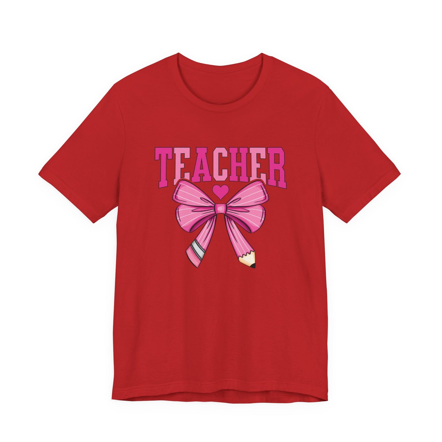 Teacher Appreciation T-Shirt, Cute Teacher Shirt, Back to School Gift, Education Lover Tee, Teacher's Day Celebration Top