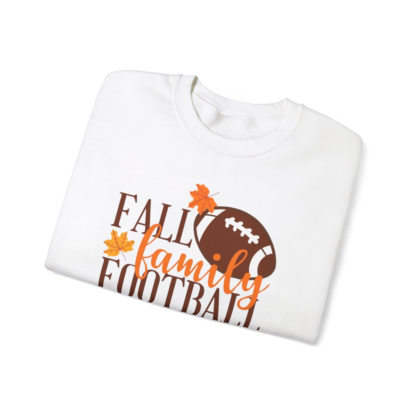 Fall Family Football Sweatshirt, Thanksgiving Crewneck, thanksgiving, Autumn Sports Pullover, Football Fan Team Apparel, Cozy Fall Outerwear