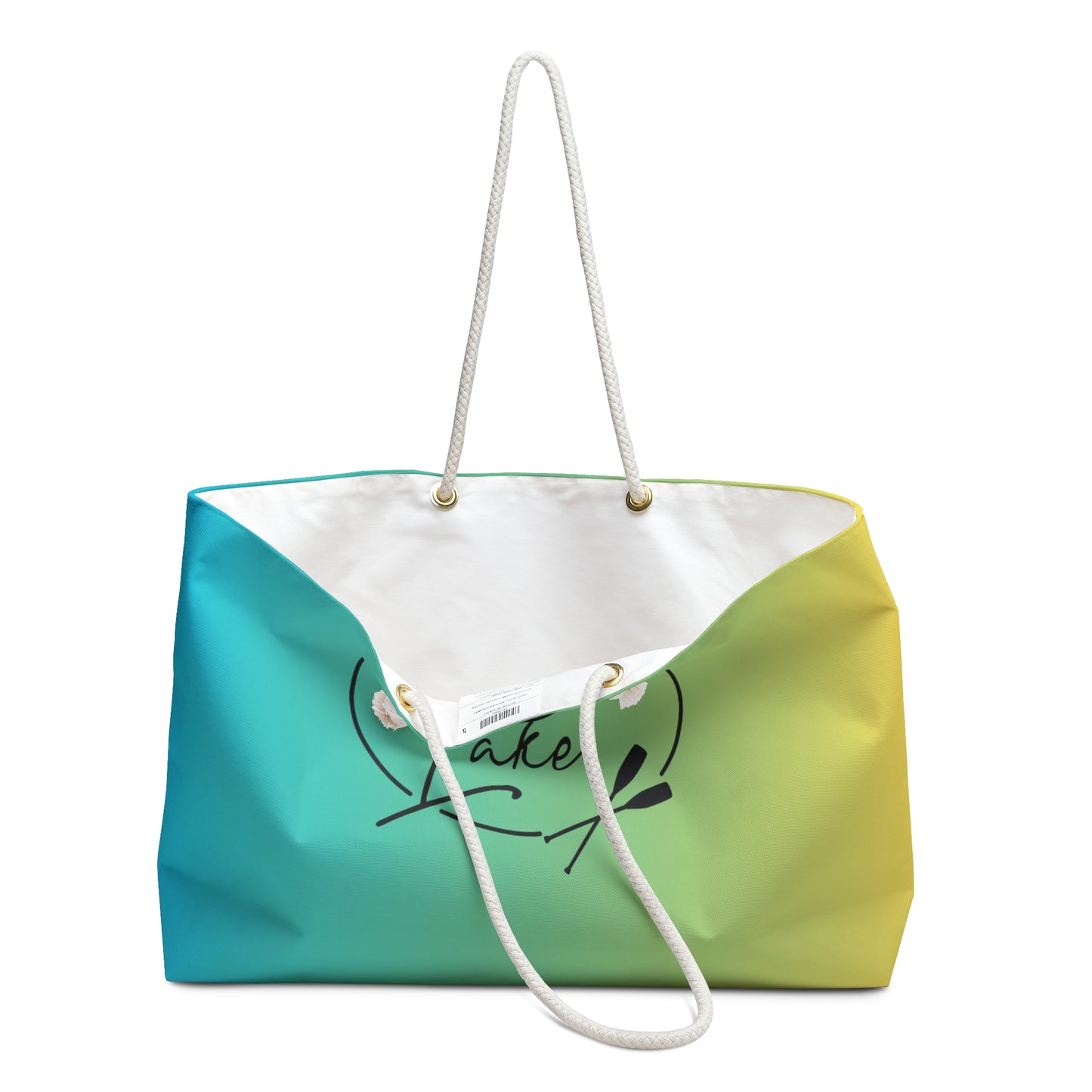 Lake life weekender, Life is better at the lake tote tote bag, great gift for family members, travel pool and beach