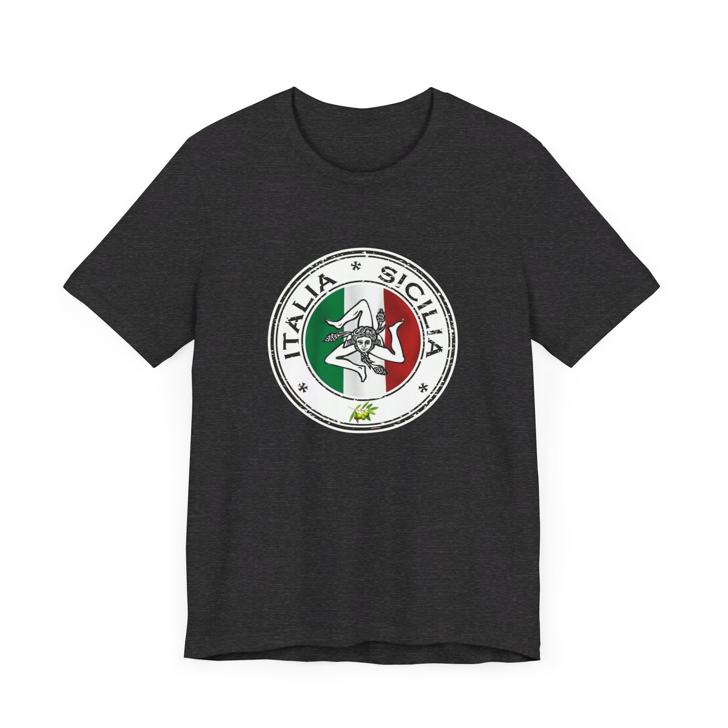 Italian inspired Italian sicilia trinacria -Sicilian gifts - great Italian gift - men and women shirt