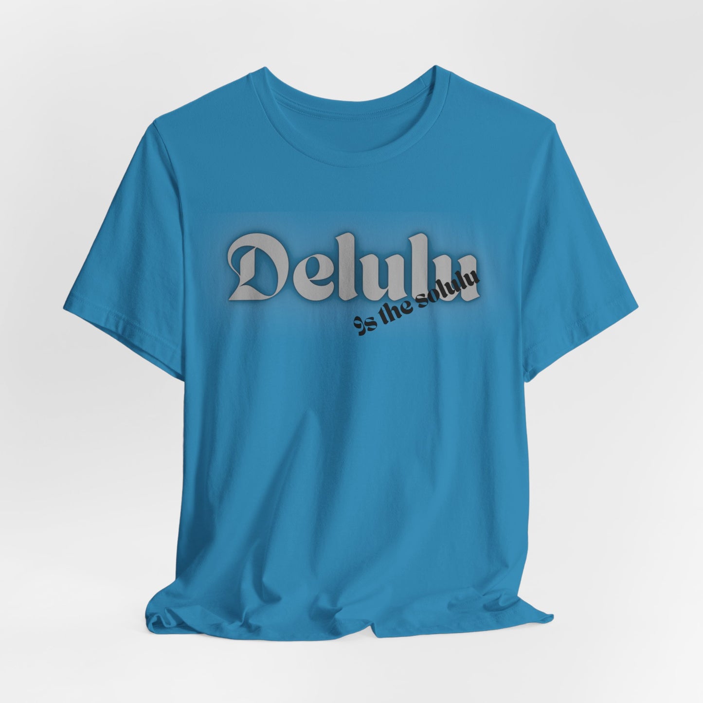 Delulu state of mind Unisex Jersey Short Sleeve Tee. Back to school shirt for middle school boys and girls