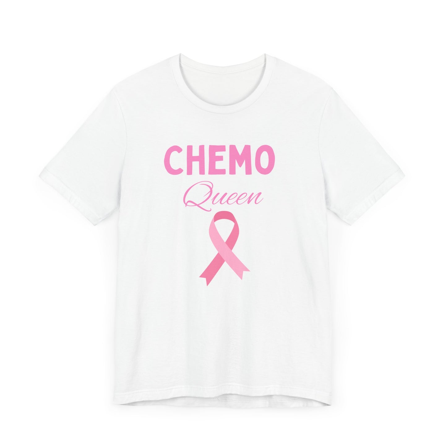 Breast cancer awareness chemo queen Unisex Jersey Short Sleeve Tee, breast cancer awareness