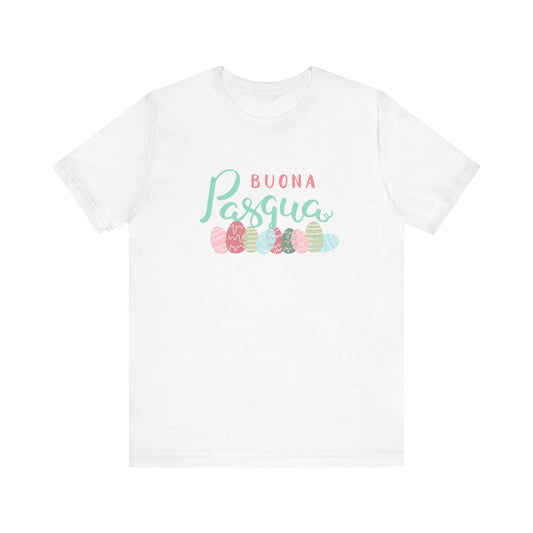Buona pasqua, happy Easter, Italian , Italian mom, Easter shirt, gift for mom, gift for Nonna, Short Sleeve Tee