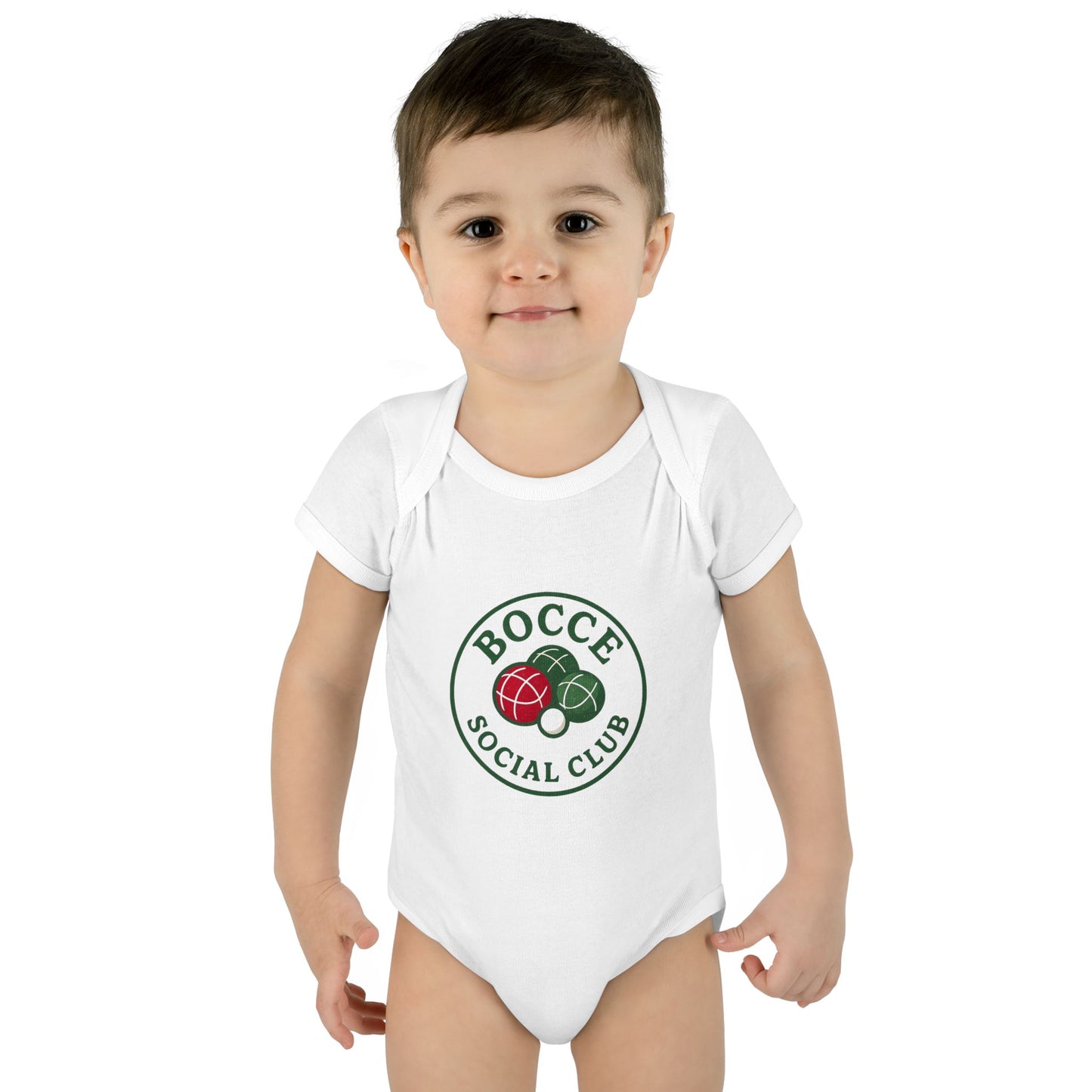 Bocce Social Club Baby Bodysuit, Infant Cute Outfit, Baby Shower Gift, Funny Baby Clothing, Newborn Onesie, Playdate Attire