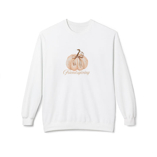 Cozy Pumpkin Fleece Sweatshirt for Fall, Friendsgiving, Perfect for Halloween, Thanksgiving, Gift for All Occasions