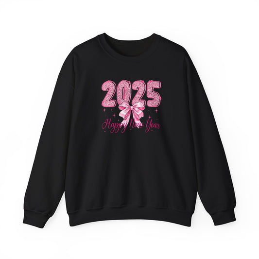 2025 New Year's Coquette Sweatshirt, New Year's Eve Jumper, Party Pullover, Festive Unisex Top