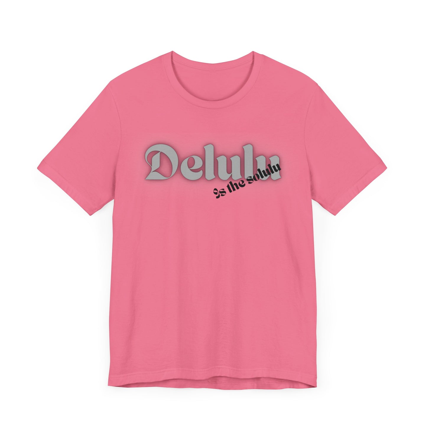 Delulu state of mind Unisex Jersey Short Sleeve Tee. Back to school shirt for middle school boys and girls