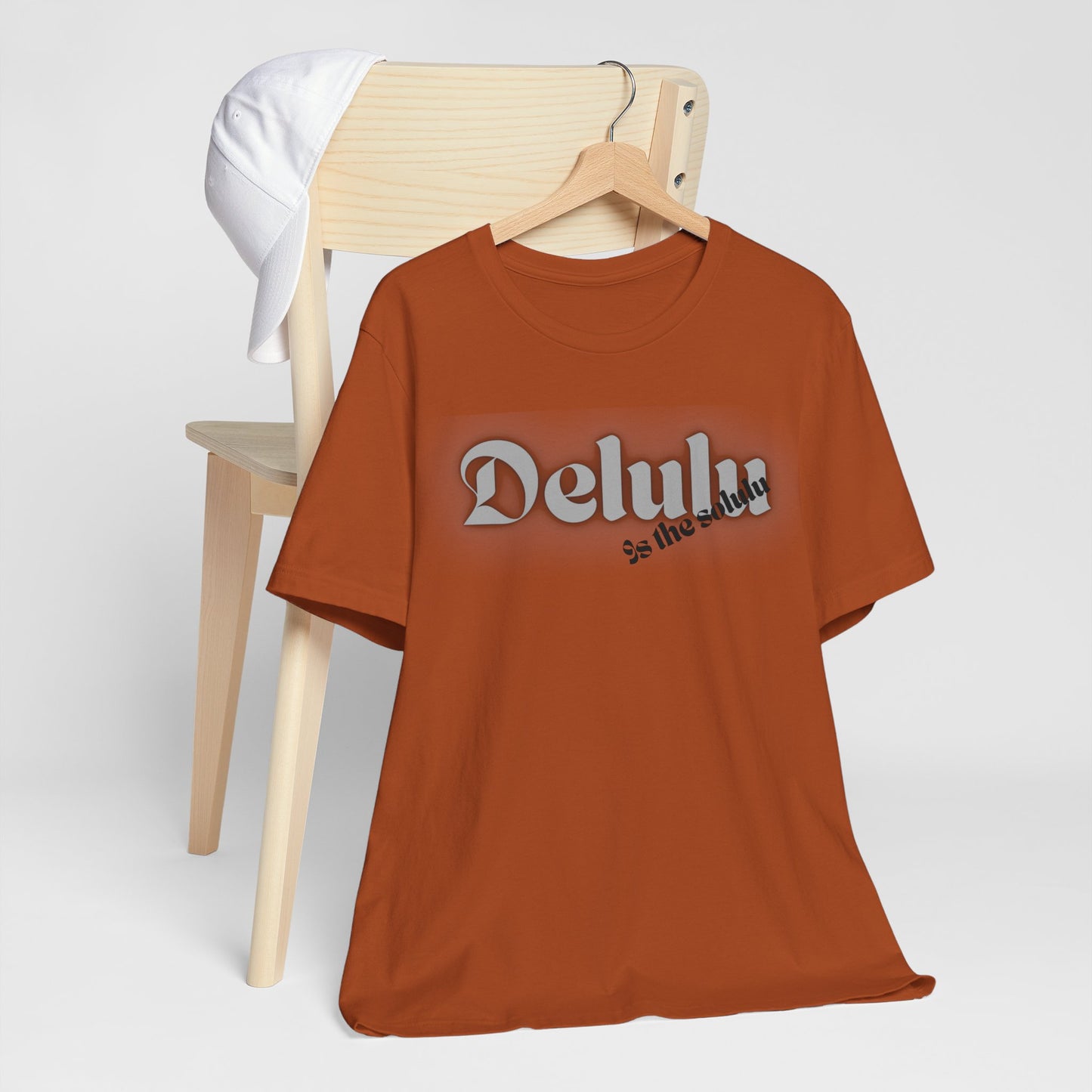 Delulu state of mind Unisex Jersey Short Sleeve Tee. Back to school shirt for middle school boys and girls