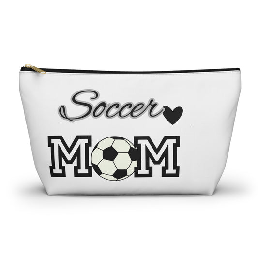Soccer mom , soccer, mom toiletry bag , makeup bag , accessory bag Great gift bag for mom’s who loves soccer Christmas birthday and Mother’s Day