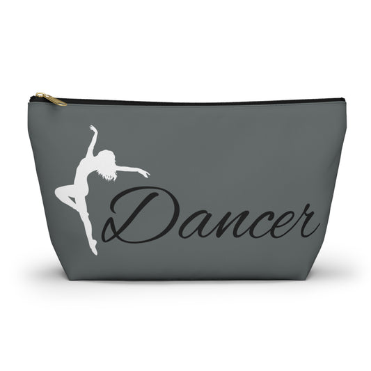 Dancer, dance bag, toiletry bag , makeup bag , accessory bag, Dancer pride gift great for teens , birthday and Christmas gift.recitals and compition