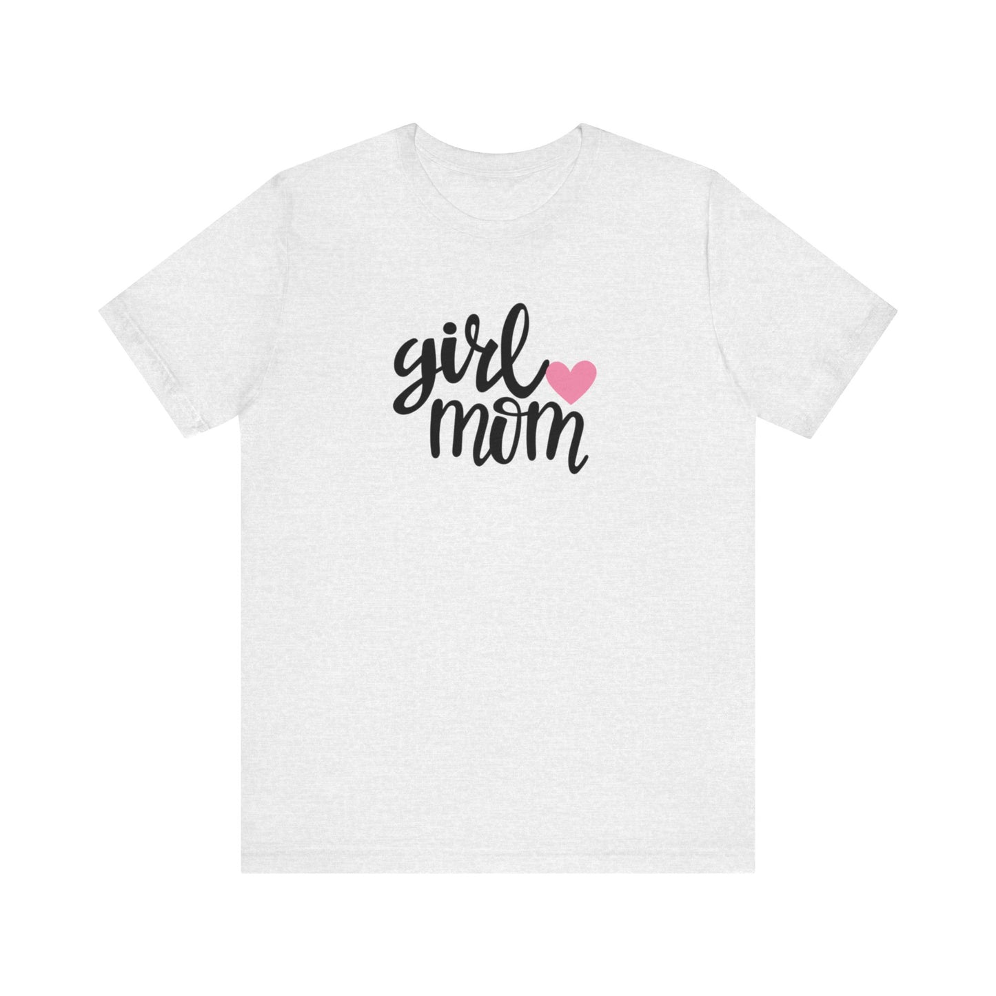 Girl Mom short sleeve shirt -Great gift for mom-Mom to be-Pregancy shirt