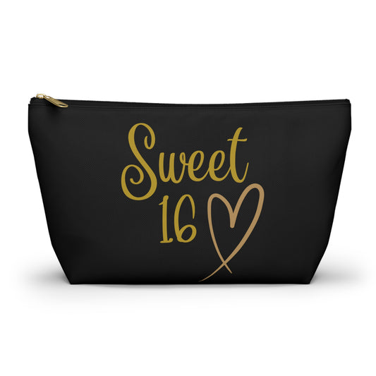Copy of Sweet 16, party favor , makeup bag , accessory bag