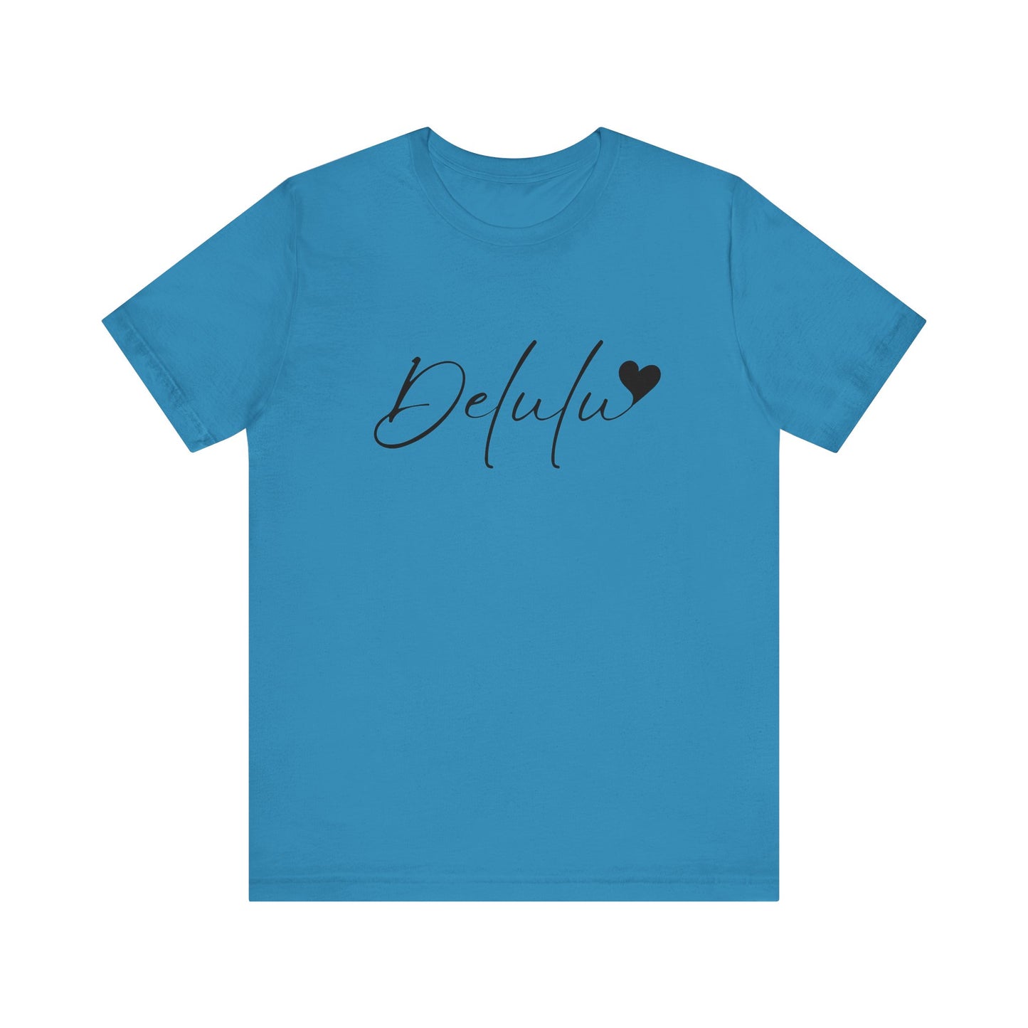 Delulu state of mind Unisex Jersey Short Sleeve Tee. Back to school shirt for middle school boys and girls
