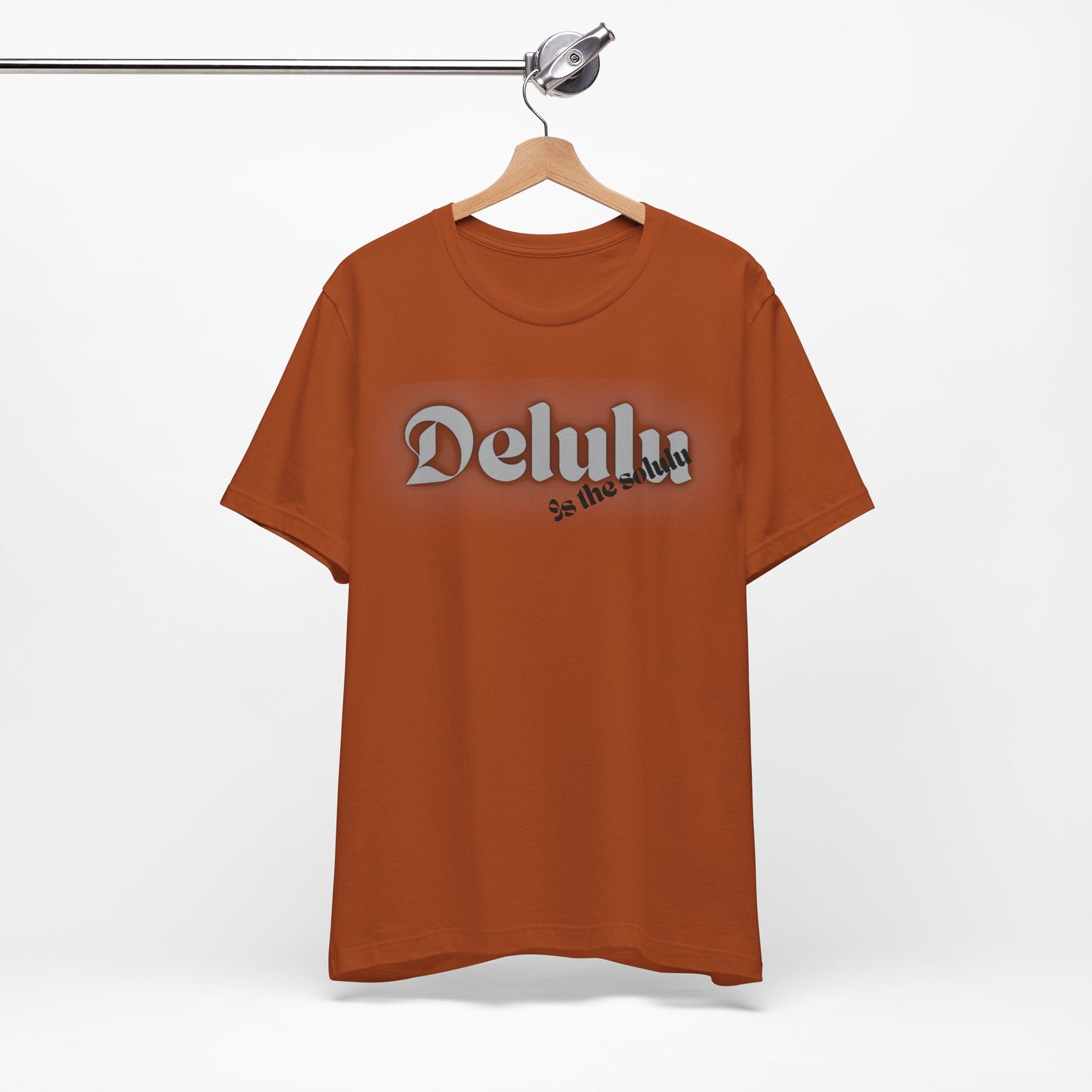 Delulu state of mind Unisex Jersey Short Sleeve Tee. Back to school shirt for middle school boys and girls