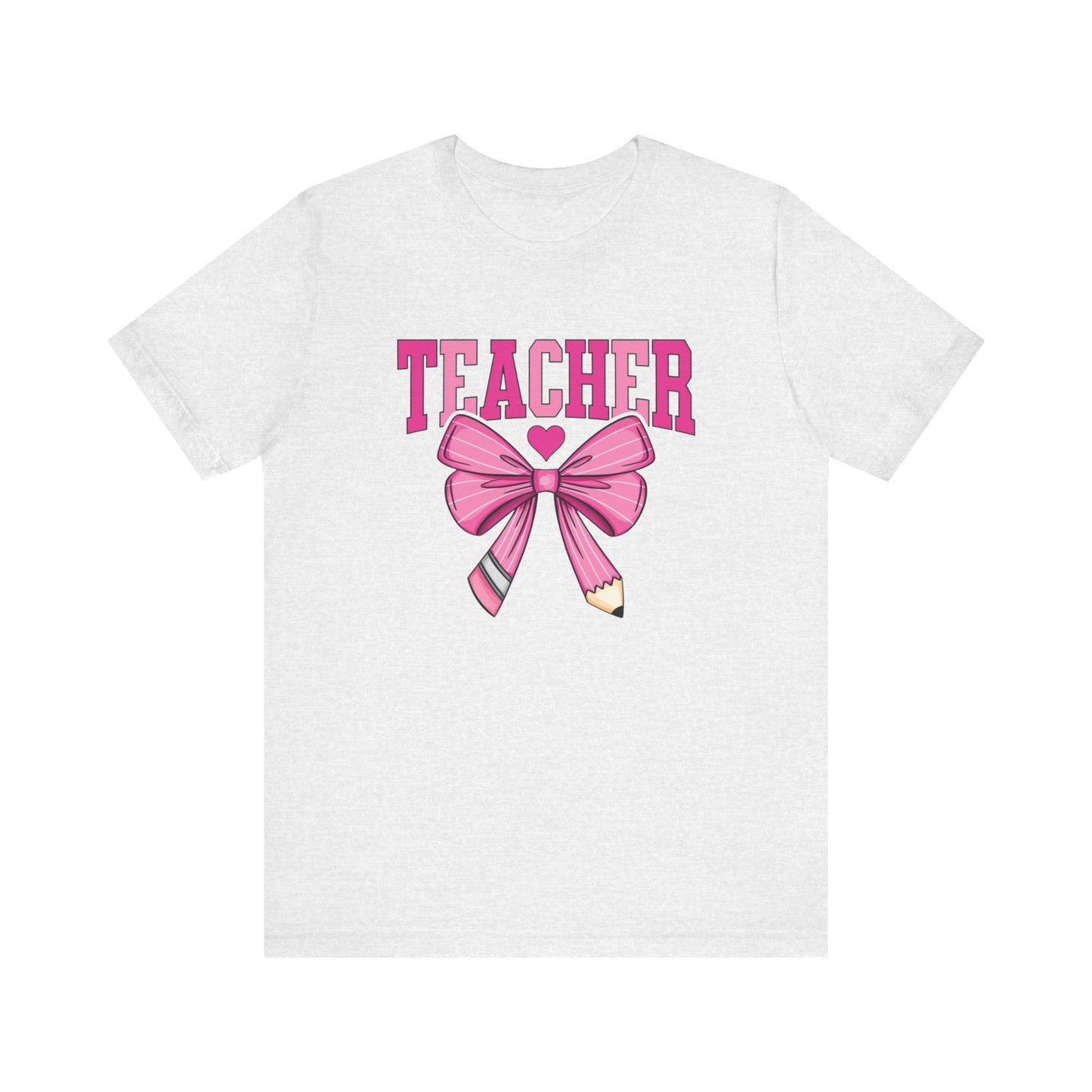 Teacher Appreciation T-Shirt, Cute Teacher Shirt, Back to School Gift, Education Lover Tee, Teacher's Day Celebration Top