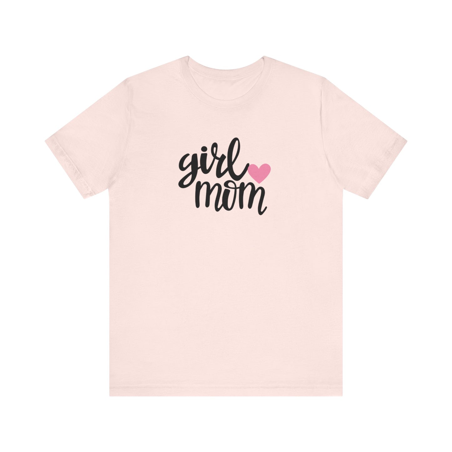 Girl Mom short sleeve shirt -Great gift for mom-Mom to be-Pregancy shirt