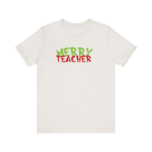 Merry teacher Christmas shirt, Christmas Gift For Teacher, male and female teacher shirt Christmas,Teaching,Teachers Day, Teacher Life
