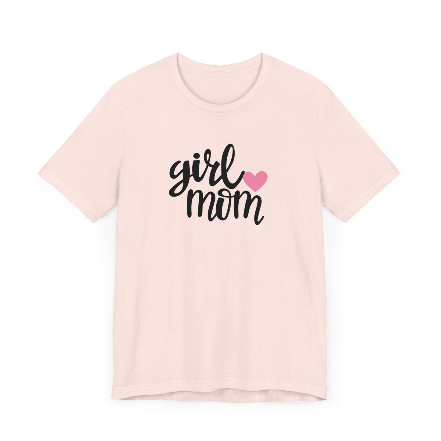 Girl Mom short sleeve shirt -Great gift for mom-Mom to be-Pregancy shirt