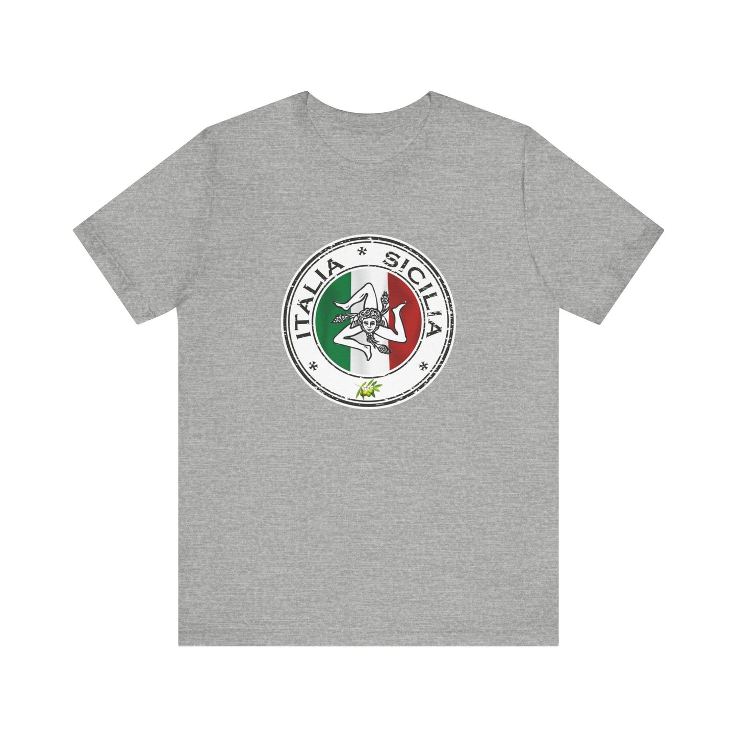 Italian inspired Italian sicilia trinacria -Sicilian gifts - great Italian gift - men and women shirt
