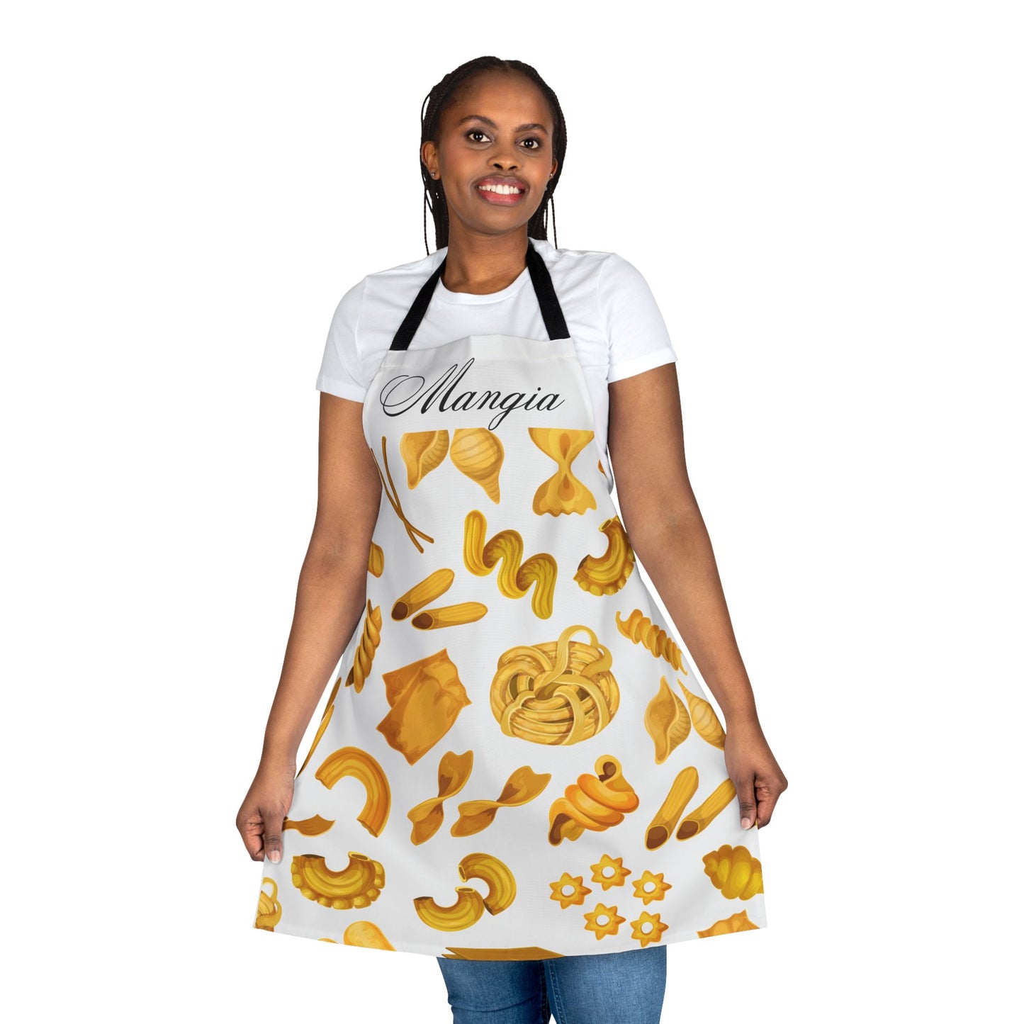 Mangia , let’s eat family apron , custom apron , gift for Nonna , Nanny Grandma, Christmas gift , birthday gift , personalized,