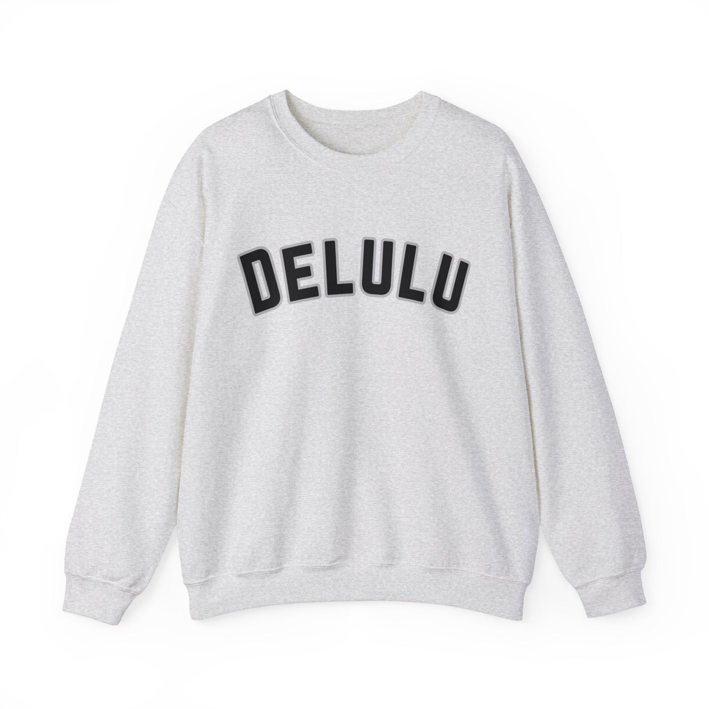 Delulu trendy middle school boy and girl Unisex Heavy Blend™ Crewneck Sweatshirt.delulu style shirt coquette .sweatshirts for boys girl birthday Christmas