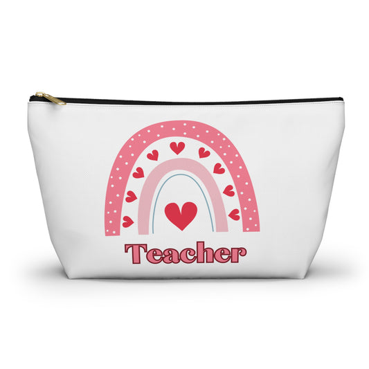 Teacher gift, teacher appreciation, birthday gift, Christmas gift, toiletry bag , makeup bag , accessory bag