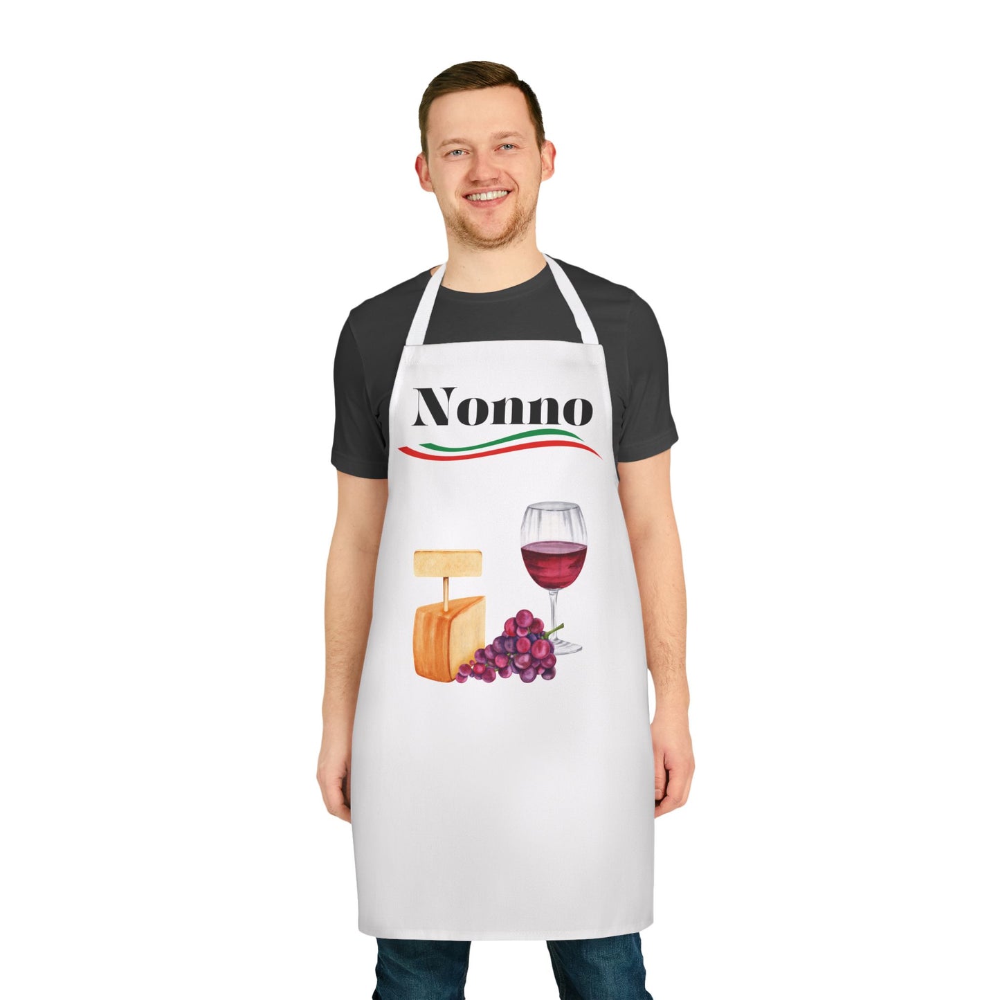 Nonno Italian inspired apron, kitchen gift , housewarming,Christmas and Birthdays-Perfect for Father day
