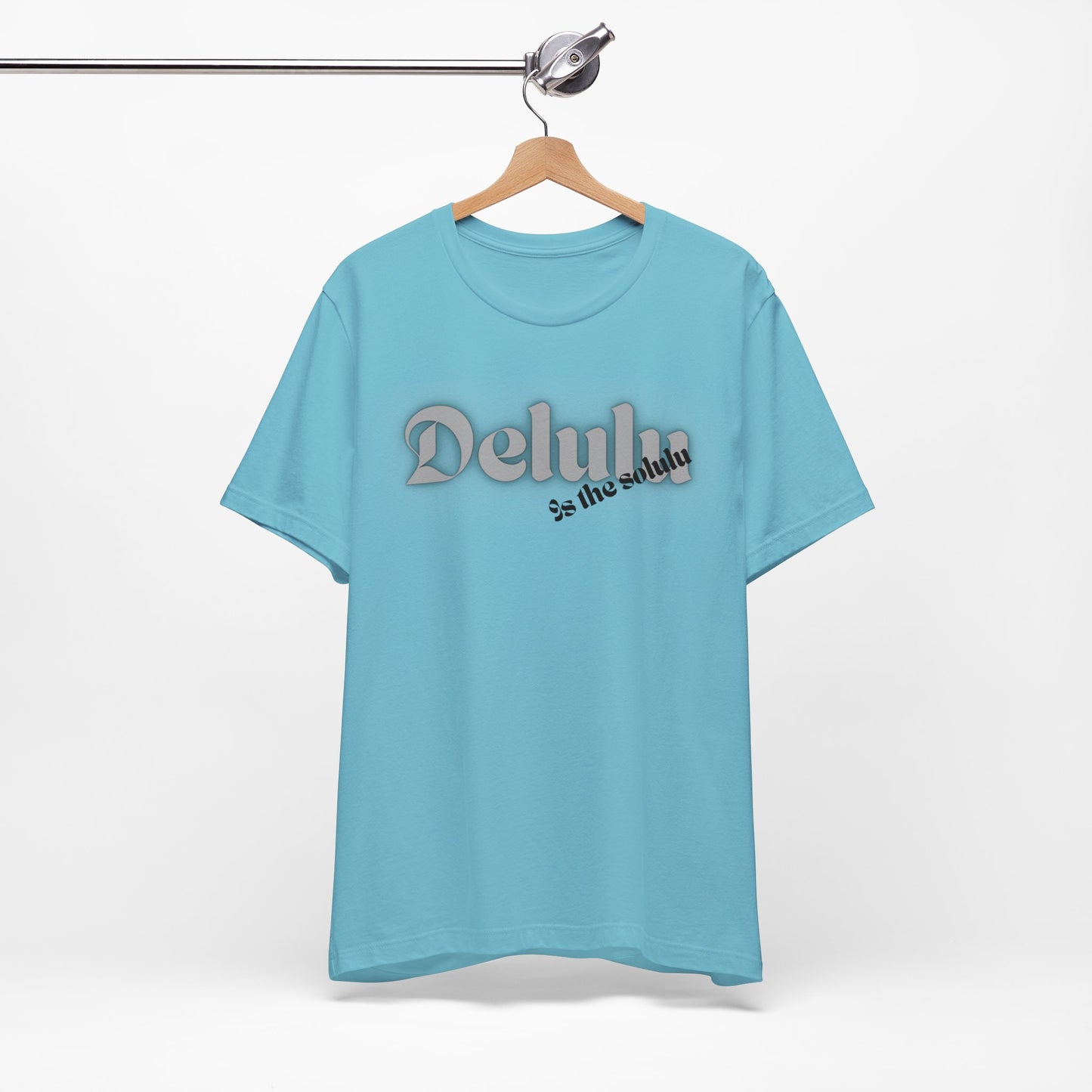 Delulu state of mind Unisex Jersey Short Sleeve Tee. Back to school shirt for middle school boys and girls