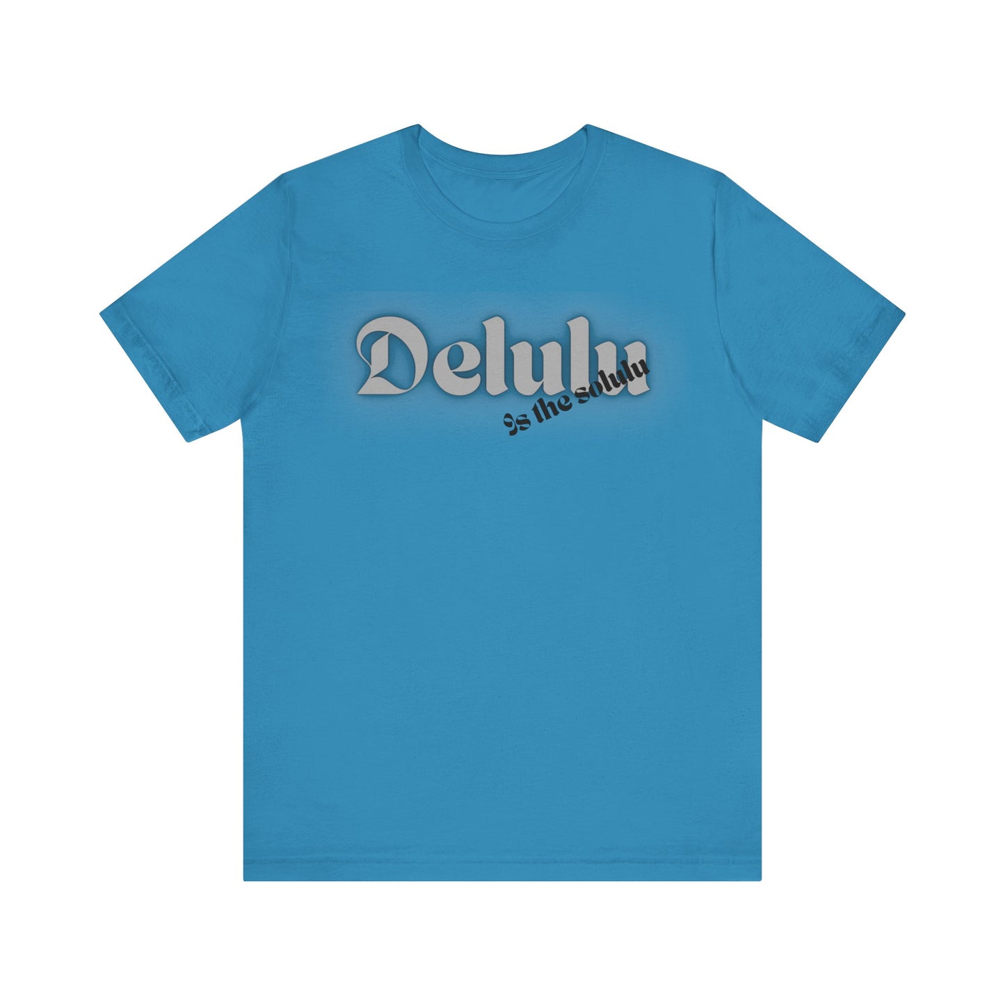 Delulu state of mind Unisex Jersey Short Sleeve Tee. Back to school shirt for middle school boys and girls