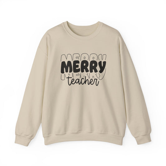 Merry Teacher christmas Sweatshirt, Christmas Gift For Teacher, male Christmas teacher shirt,Teachers Day, Teacher Life,Christmas Sweatshirt