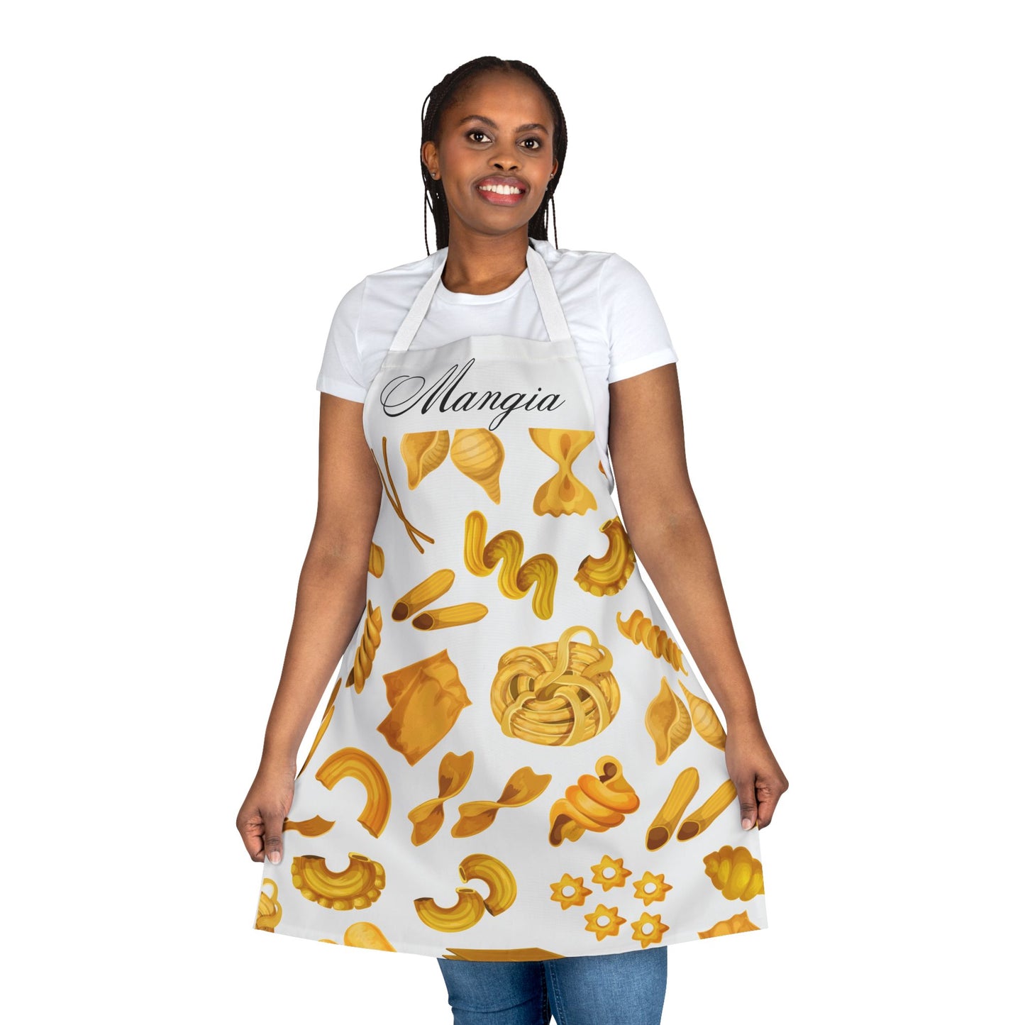 Mangia , let’s eat family apron , custom apron , gift for Nonna , Nanny Grandma, Christmas gift , birthday gift , personalized,