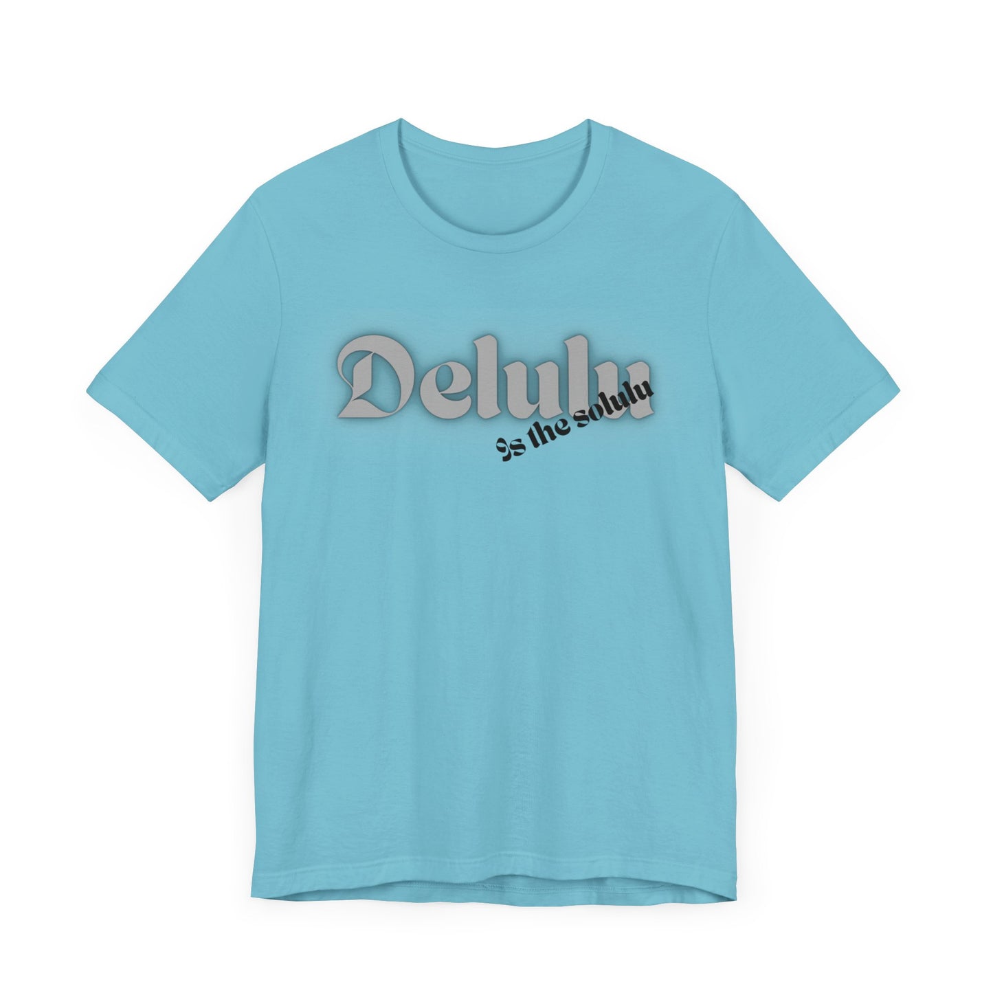 Delulu state of mind Unisex Jersey Short Sleeve Tee. Back to school shirt for middle school boys and girls