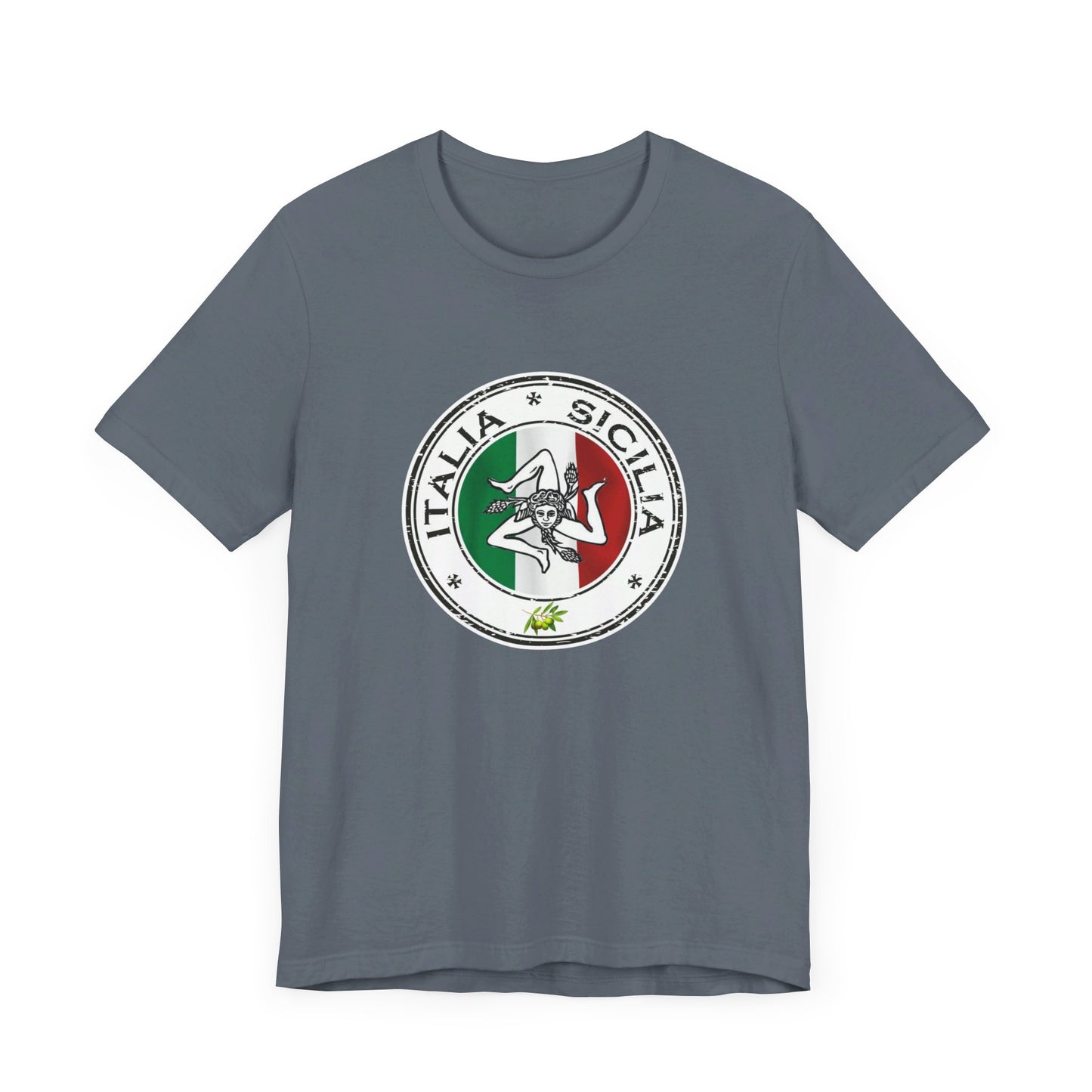 Italian inspired Italian sicilia trinacria -Sicilian gifts - great Italian gift - men and women shirt
