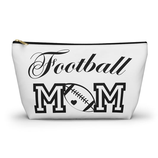 Football, football mom toiletry bag , makeup bag , accessory bag football gift for Mother’s Day, Christmas, and birthdays.