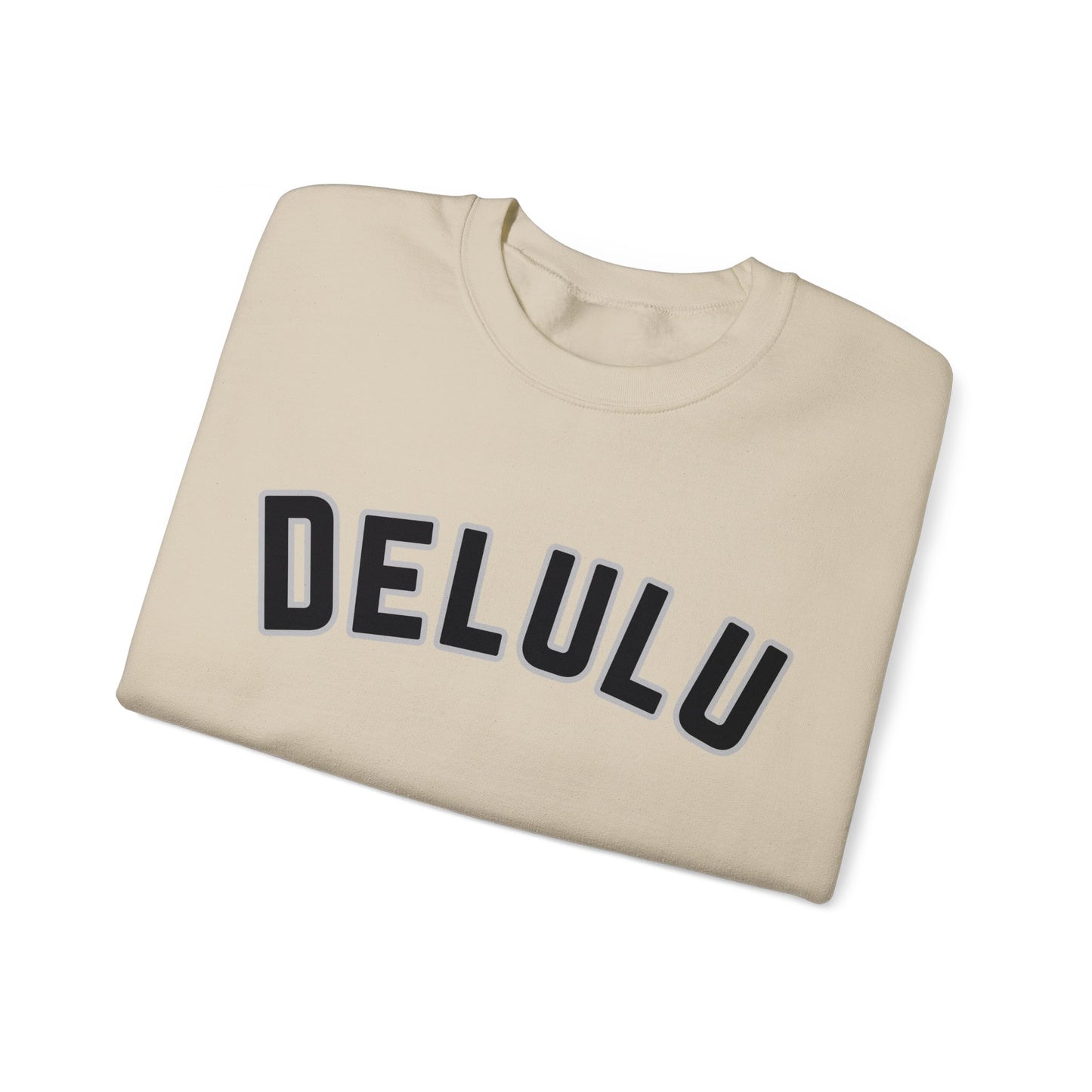 Delulu trendy middle school boy and girl Unisex Heavy Blend™ Crewneck Sweatshirt.delulu style shirt coquette .sweatshirts for boys girl birthday Christmas