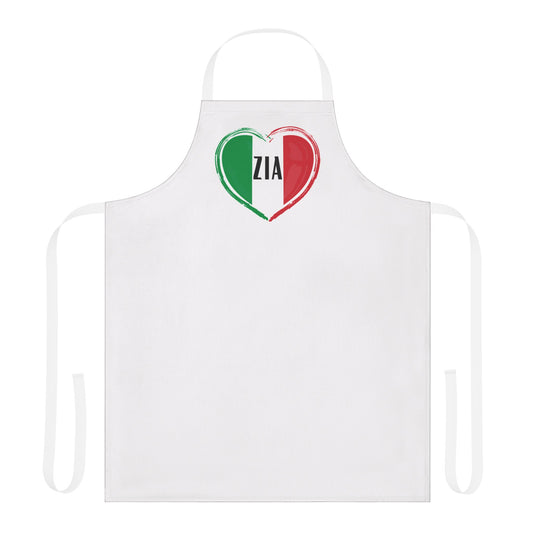 Zia, zia apron, aunt gifts for aunt family apron , custom gift for Zia , Nanny Grandma, Christmas gift , birthday gift , personalized,