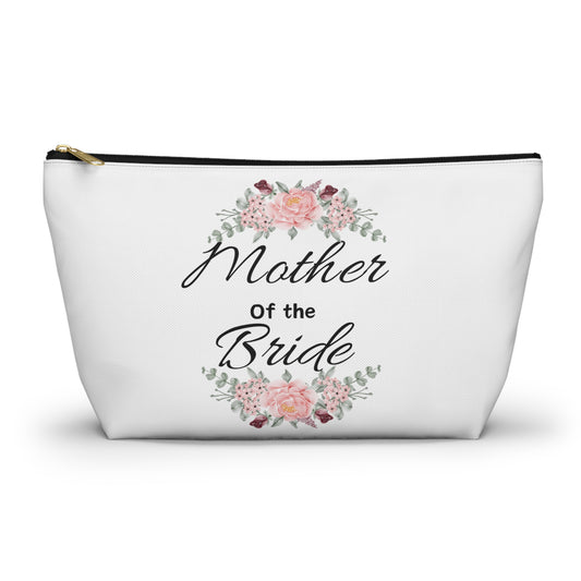 Mother of the bride, wedding favor, toiletry bag , makeup bag , accessory bag great bag for the mother of the bride wedding party favors gifts